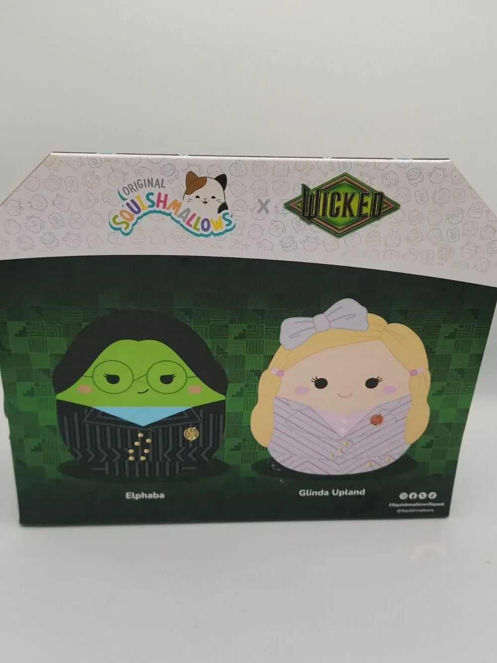 Wicked Squishmallows Glinda & Elphaba 5